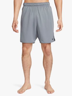 Nike Mens Dri-Fit Totality 7 inch Unlined Grey Knit Shorts