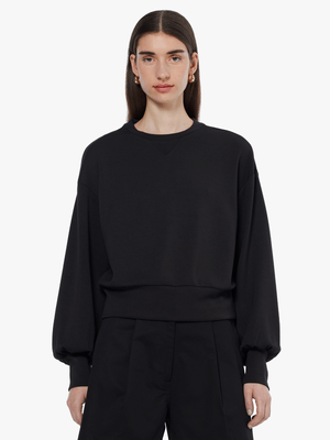 Women's Scotch & Soda Black Core Modal Sweatshirt