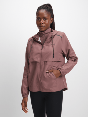 TS Womens Essential Mauve Shell Jacket