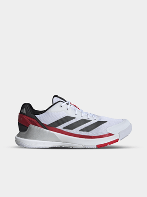 adidas Mens Crazyquick White/Red/Black Padel Shoes