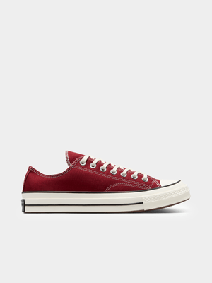 Converse Men's Chuck 70 Seasonal Low Red Sneaker