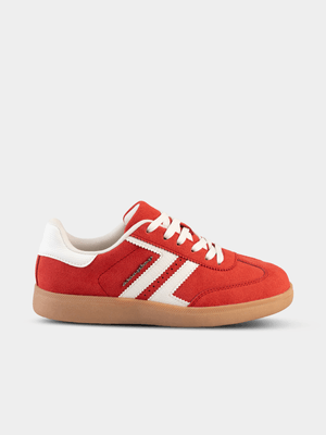 Women's Sissy Boy Red Stitch Sneakers