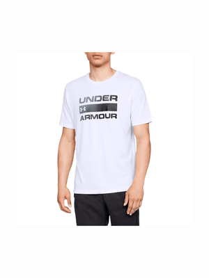 Under Armour Mens Team Issue Wordmark White Tee