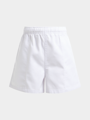 TS Boys Schoolwear Rugby White Shorts