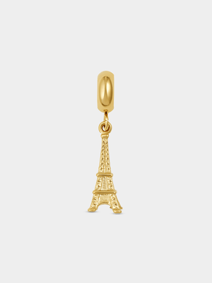 Tempo Jewellery Gold Plated Stainless Steel Eiffel Tower Charm
