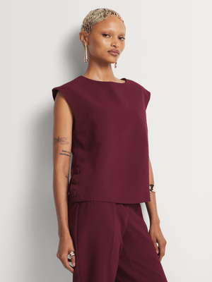 Button Detail Shell Top