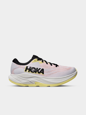 Hoka Womens Rincon 4 Carnation/Starlight Glow Running Shoes