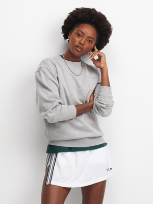 Redbat Classics Women's Grey Melange Sweat Top