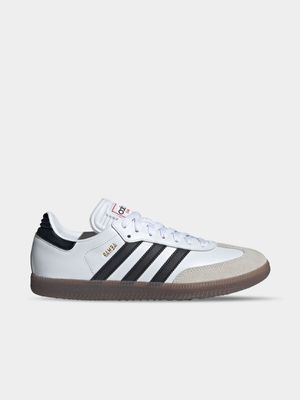 adidas Mens Samba White/Black Sneakers