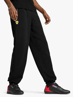 Puma Men's Scuderia Ferrari HP Race Black Sweatpants