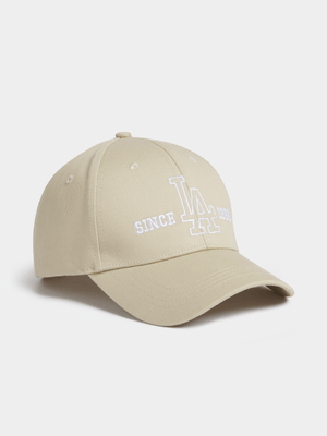 Exact Men's Natural Peak Cap