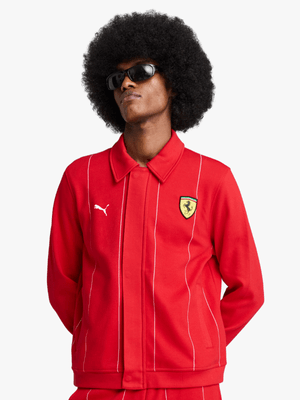Puma Men's Scuderia Ferrari HP Race Premium Red Jacket