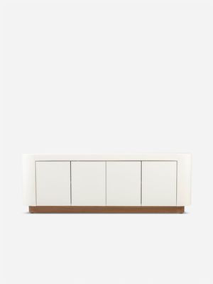 Calista Media Unit Walnut Plinth
