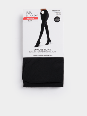Jet Women's Black Opaque Tight