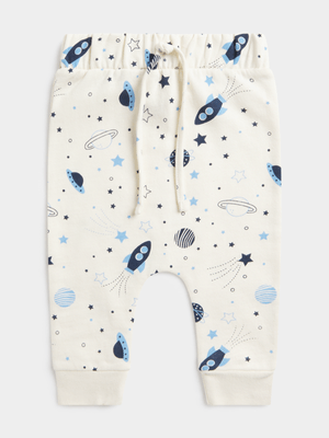 Jet Toddler Boys Cream Space Active Pants