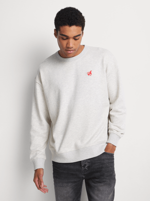 Men's Scotch & Soda Natural Core The Free Spirit Peace B Sweater