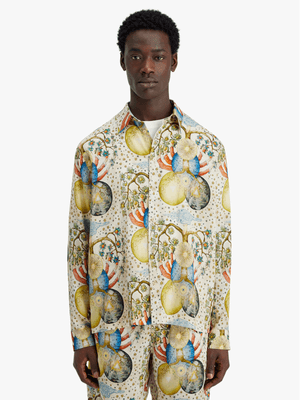 Men's Scotch & Soda Multi Embassy Of The Free Mind Print Shirt