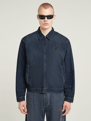 G-Star Men's Coach Dark Blue Denim Jacket