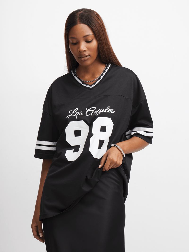 Jet Women's Black 98 Los Angeles T-Shirt - Bash.com