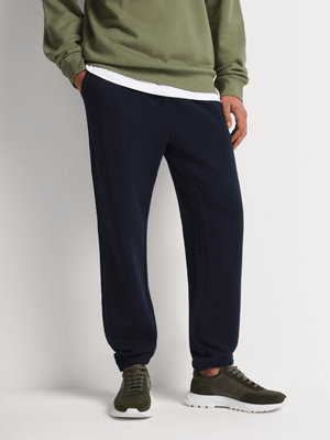 Men's Scotch &  Soda Core Navy Logo Sweatpants