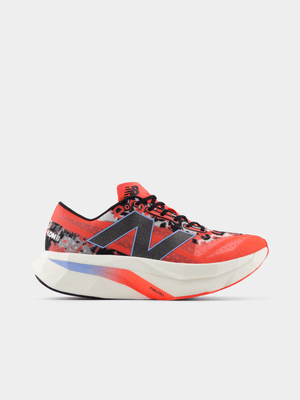 New Balance Mens Fuelcell Supercomp Elite v4 London Marathon Red Running Shoes