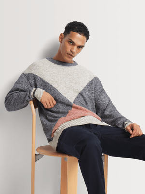 Men's Scotch & Soda Grey Regular Crew Neck Sweatshirt