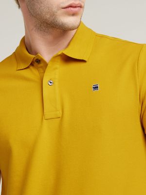 G-Star Men's Dunda Slim Yellow Polo