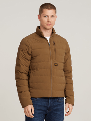 G-star Men's Foumdation Liner Brown Jacket