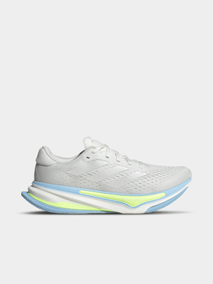 adidas Mens Supernova Prima White/Blue Running Shoes