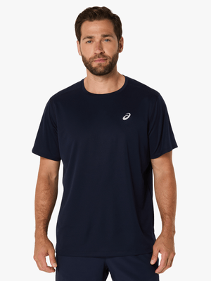 Asics Mens Core Midnight Blue Tee