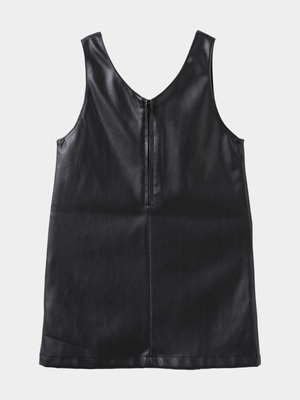 Cotton On Kids Black Girl Penelope Pinafore