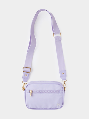 Cotton On Kids Purple Catie Camera Bag