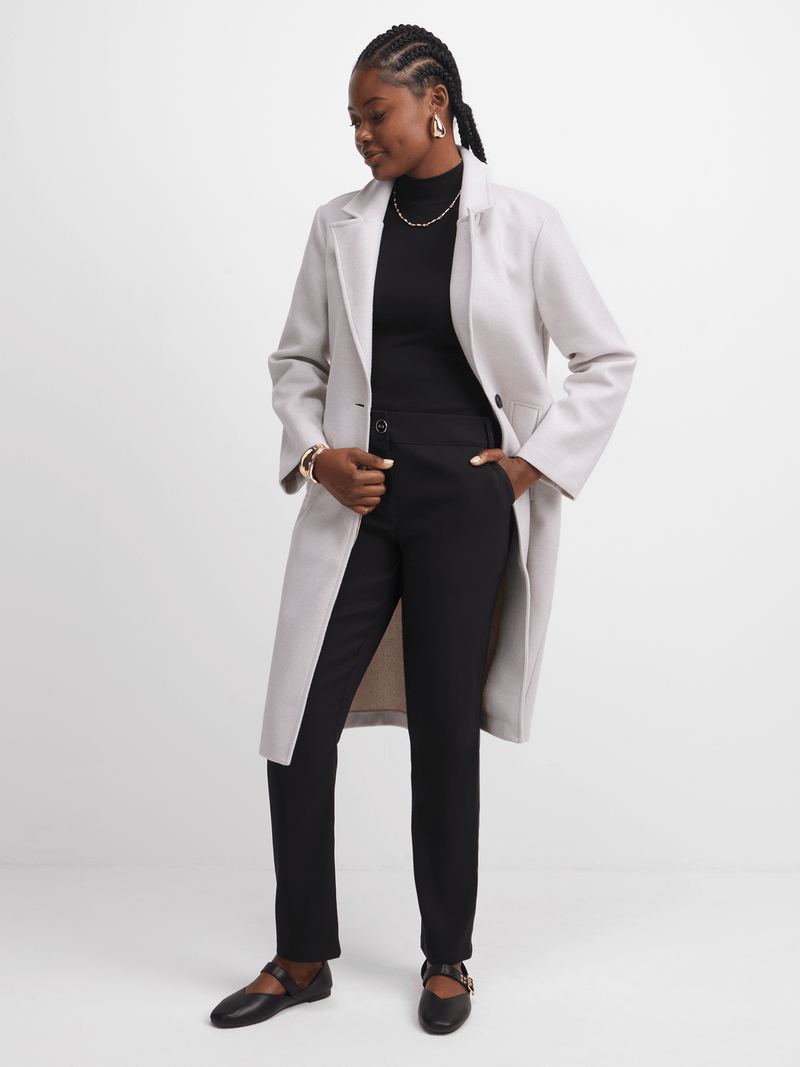 Exact Women's Natural Melton Coat - Bash.com Exact Women's Natural Melton Coat - Bash.com