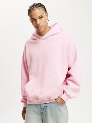 Men's Cotton On Pink Box Fit Hoodie