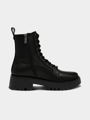 Women's Steve Madden Black Dayton Boots