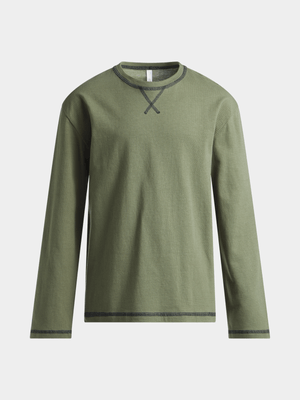 Exact Older Boy's Fatigue Textured T-Shirt