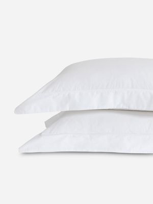 Granny Goose 400TC King Pillowcase 2Pk White