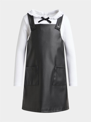 Jet Younger Girls Black/White Dress