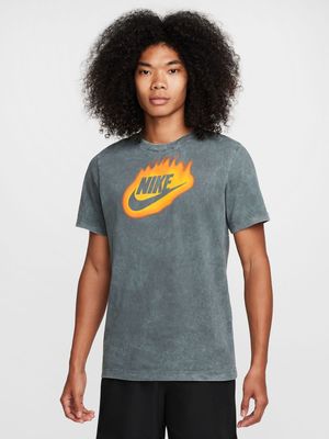 Nike Mens Dri-Fit Run DNA Iron Grey Tee