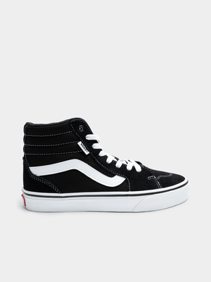 Womens Vans Filmore Hitop Black Sneaker