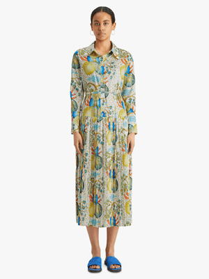 Women's Scotch & Soda Multi Maxi Pleated Dress