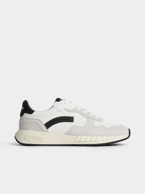 G-Star Men's Aver Runner Off White/Black Sneaker