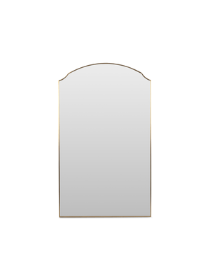 Bella Oversized Floor Mirror Gold 200x120cm