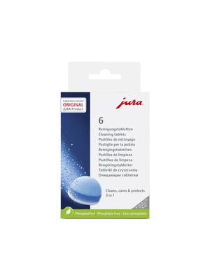 Jura 3 Phase Cleaning Tablets 6Pk