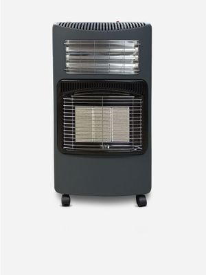 Kenwood 3 Panel Dual Gas & Electric Heater Black