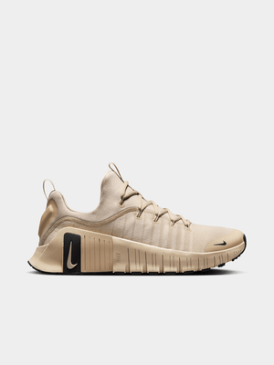 Nike Mens Free Metcon 6 Beige/Black Training Shoes