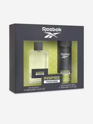 Reebok Gym Inspire Your Mind Gift Set