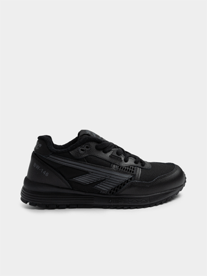 Mens Hi-Tec Badwater Black Sneaker