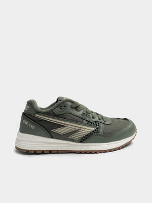 Mens Hi-Tec Badwater Green/Milk