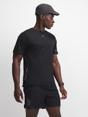 TS-ACTV8 Mens Black Run Shorts